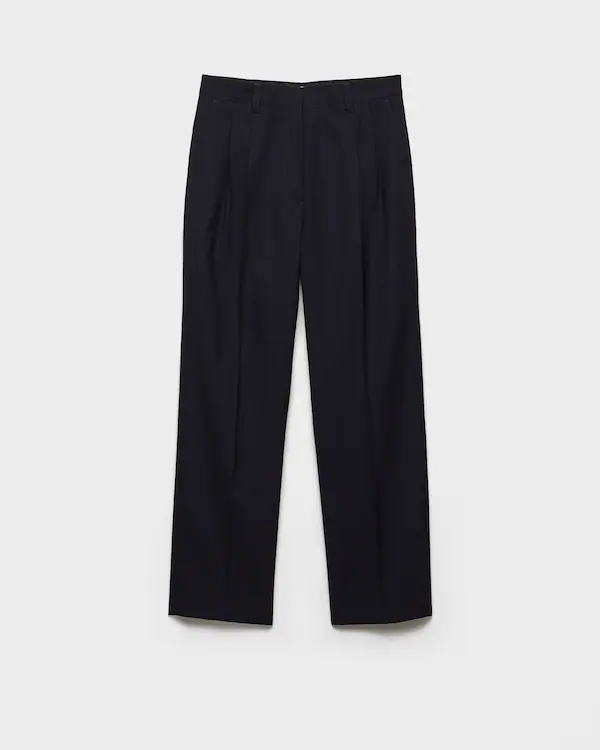 Pantaloni con cucitura rush
