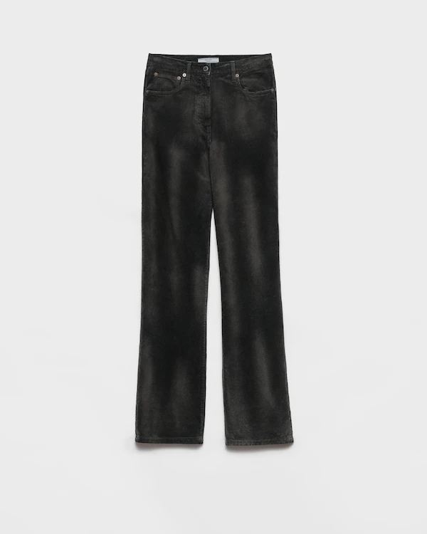 Pantaloni cinque tasche in cordura