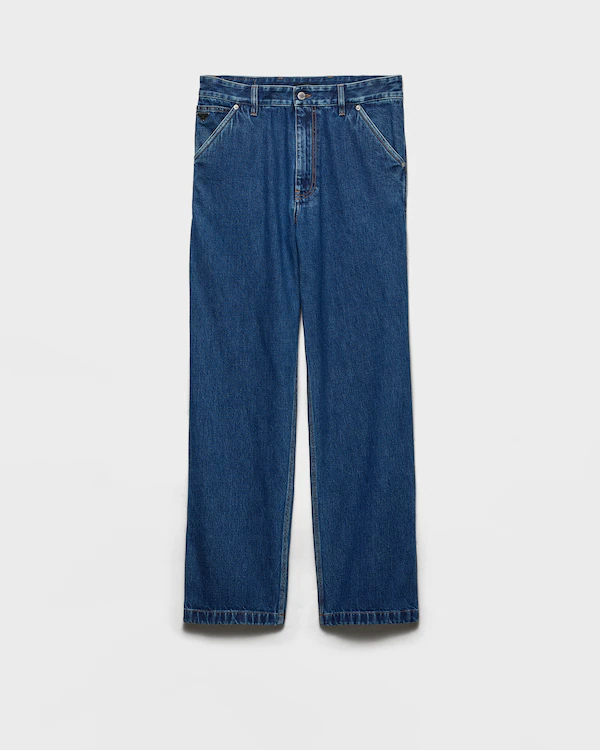 Pantaloni in denim chiaro