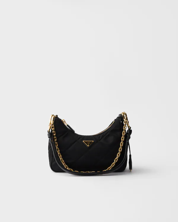 Borsa mini Re-Edition trapuntata in Re-Nylon Prada