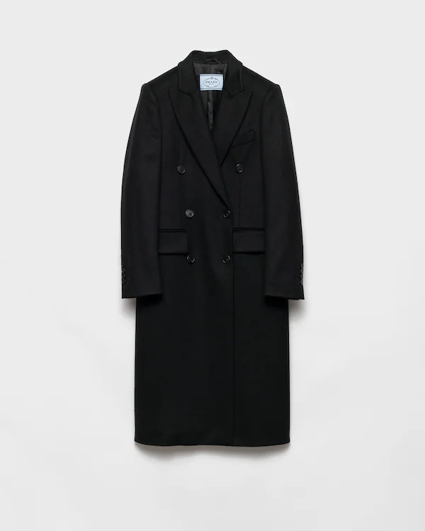 Cappotto in cachemire a doppio petto