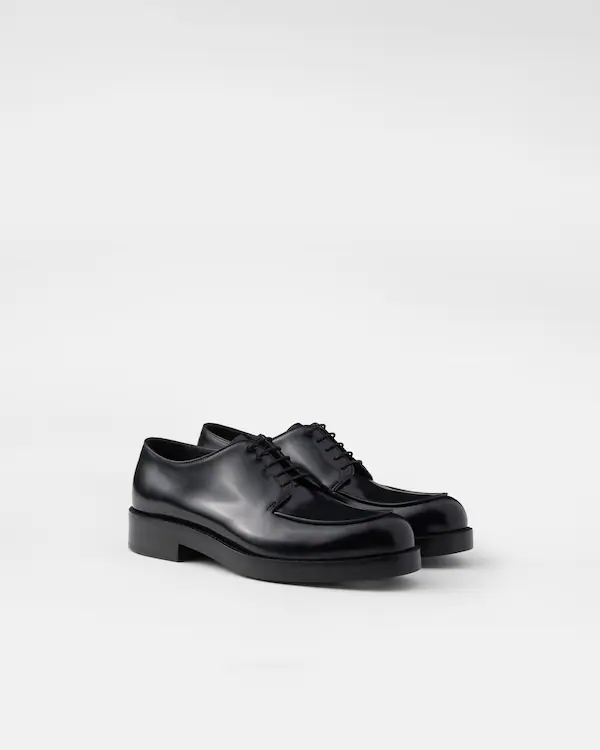 Scarpe da Derby in pelle spazzolata