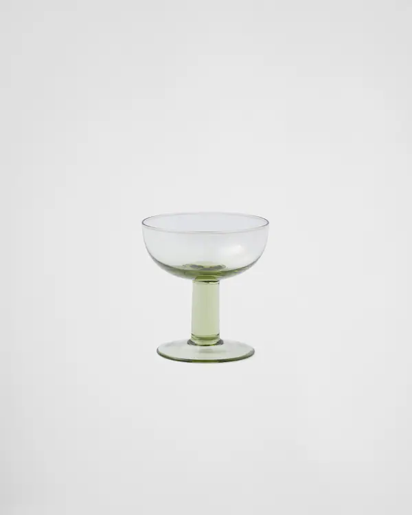 Set di due bicchieri da champagne in cristallo - Plinth