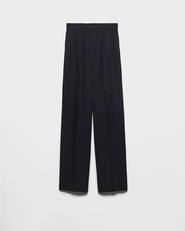 Pantaloni in seta lavata Pantaloni in seta lavata