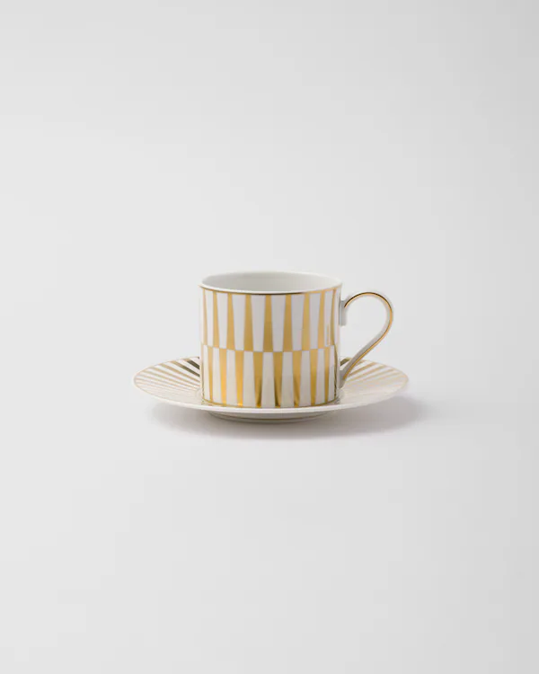 Tazza da tè in porcellana - Strisce