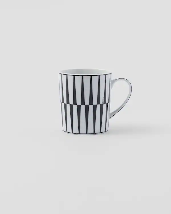 Tazza in porcellana - Strisce