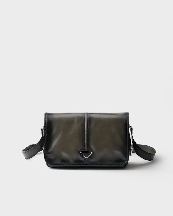 Borsa a tracolla in pelle antigua