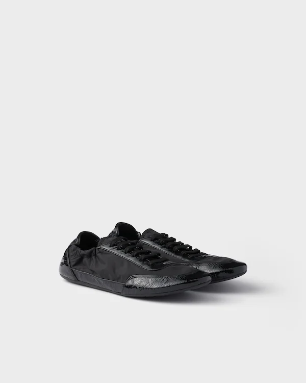 Scarpe da ginnastica in Re-Nylon e pelle