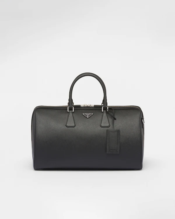 Borsa da viaggio in pelle Saffiano