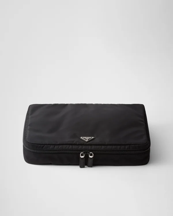Portafoglio con cerniera in Re-Nylon grande