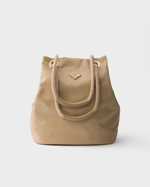 Borsa a secchiello Prada Mariner in Re-Nylon grande