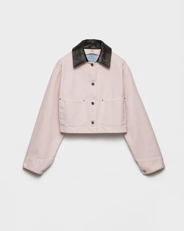 Giacca blouson in tela Giacca blouson in tela