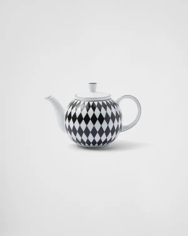Tazza da tè in porcellana - Scacchiera