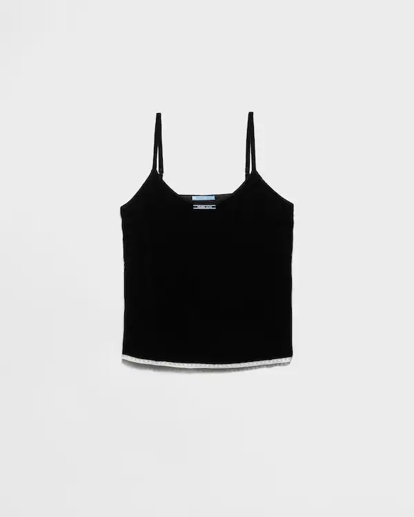 Top in velluto Top in velluto
