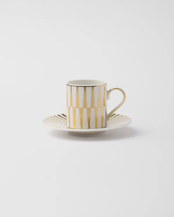 Tazza da caffè in porcellana - Strisce