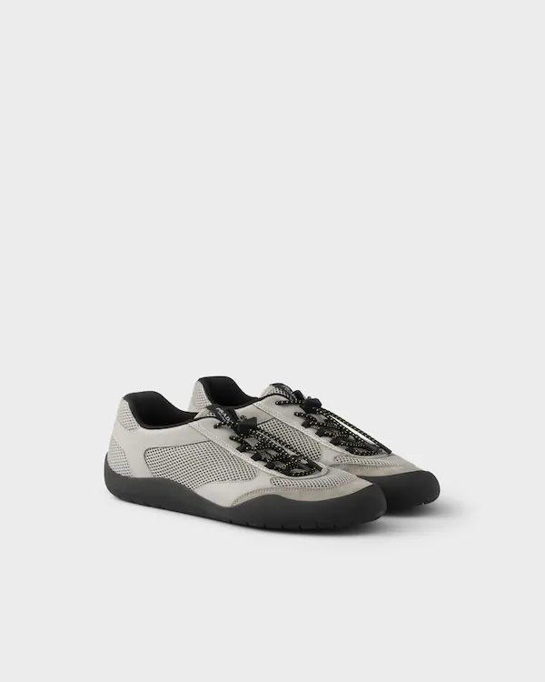 Scarpe da ginnastica in pelle e tessuto in rete Speedrock