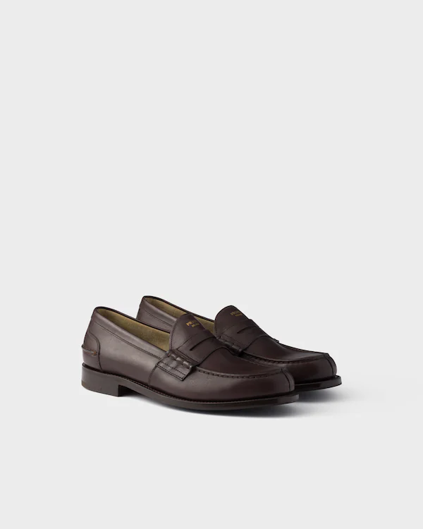 Loafers in pelle