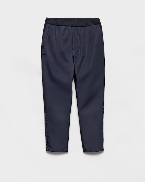 Pantaloni in cotone tecnico e Re-Nylon Pantaloni in cotone tecnico e Re-Nylon