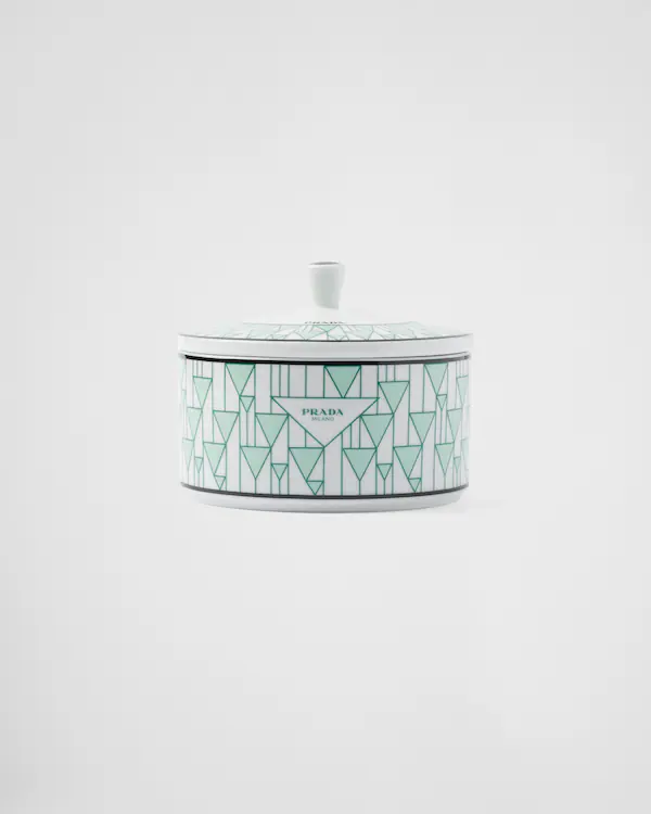 Scatola in porcellana - Vienna Green
