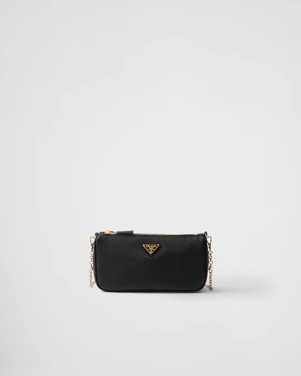 Borsa in pelle Saffiano mini
