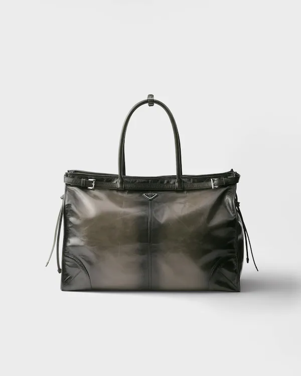 Borsa a tracolla in pelle antiquata Prada Bonnie