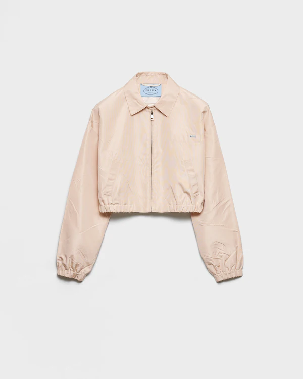 Giacca blouson in faille