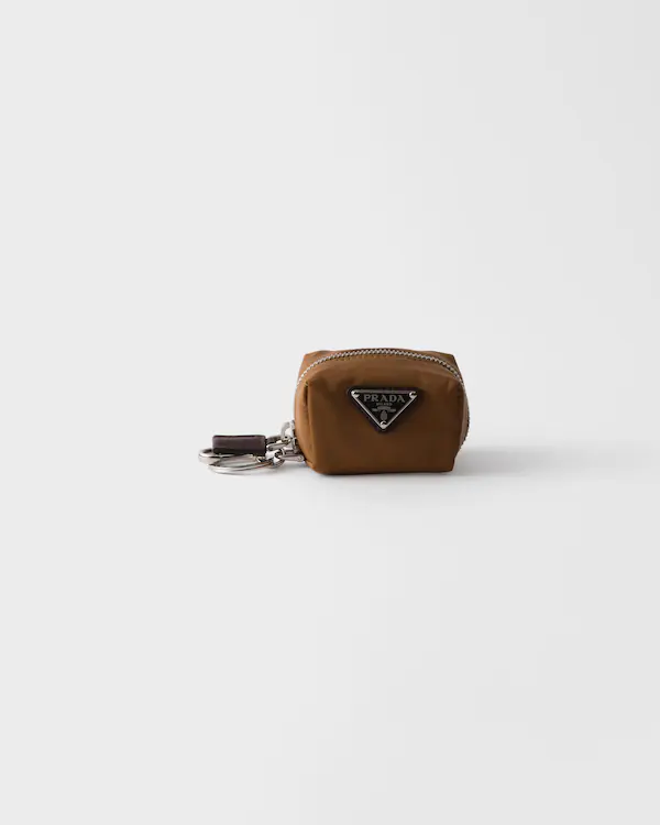 Portafoglio mini in Re-Nylon e pelle