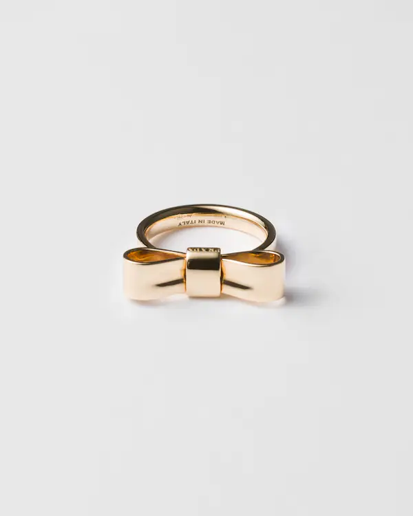Anello a fiocco Oro Eterno - oro giallo
