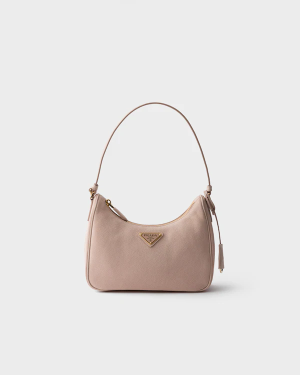 Borsa mini in nubuck e pelle Saffiano Prada Re-Edition 2005