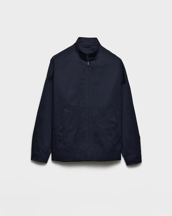 Giacca blouson in cotone Giacca blouson in cotone
