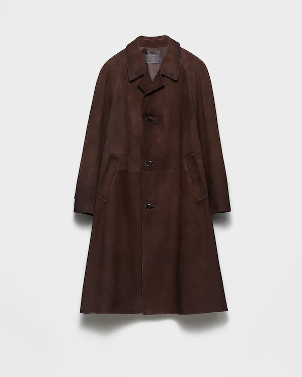 Cappotto in suede Cappotto in suede