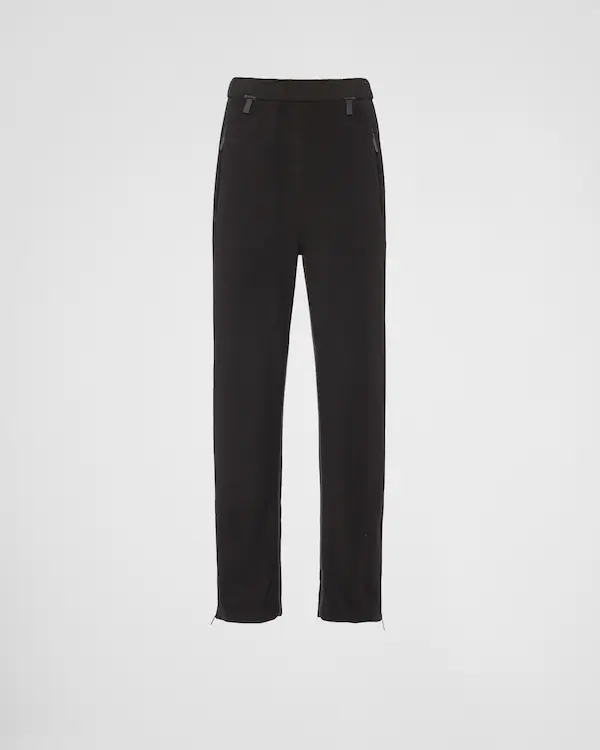 Pantaloncini in pile tecnico riciclato