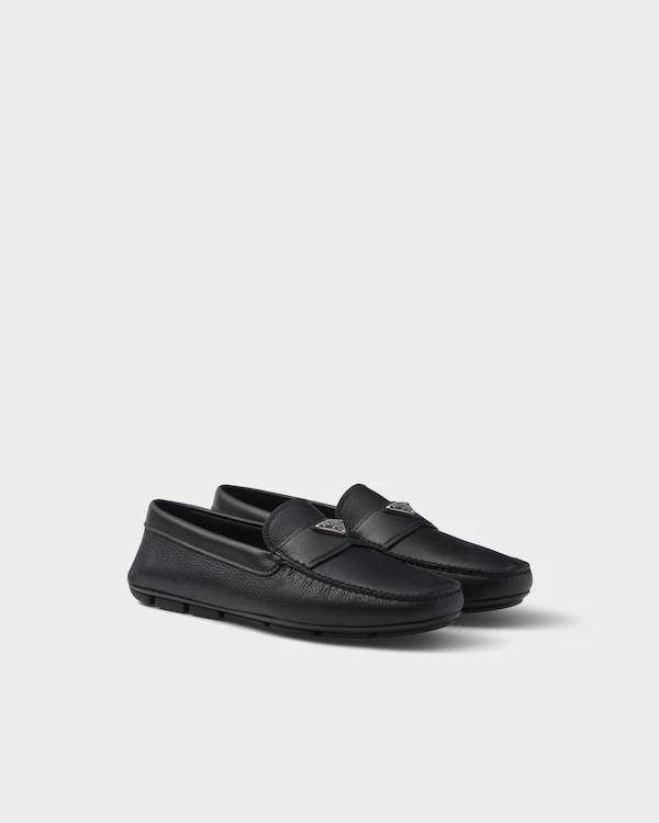 Scarpe da guida in pelle