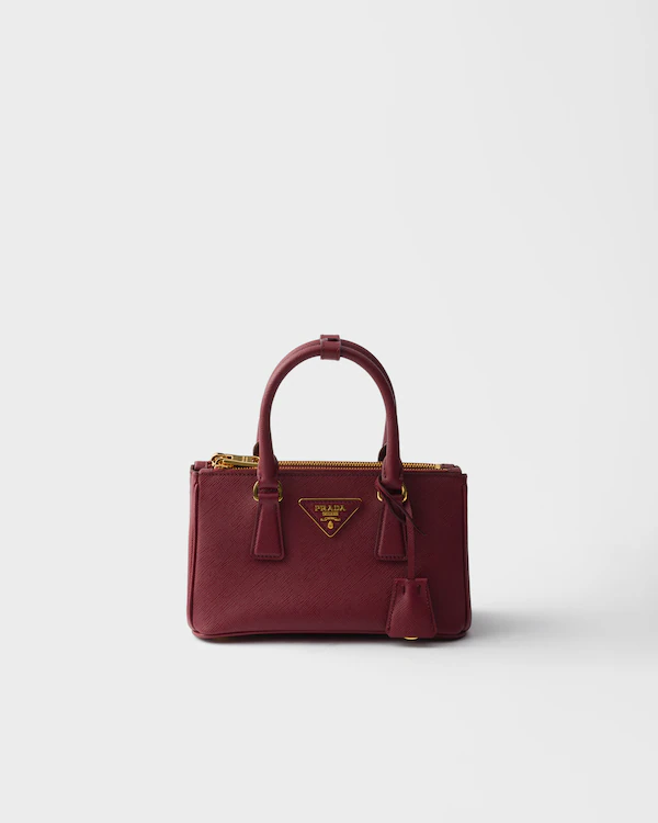 Borsa Prada Galleria in pelle Saffiano mini
