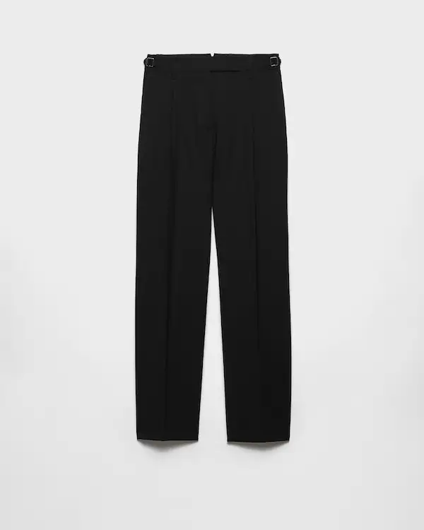 Pantaloni in lana leggera
