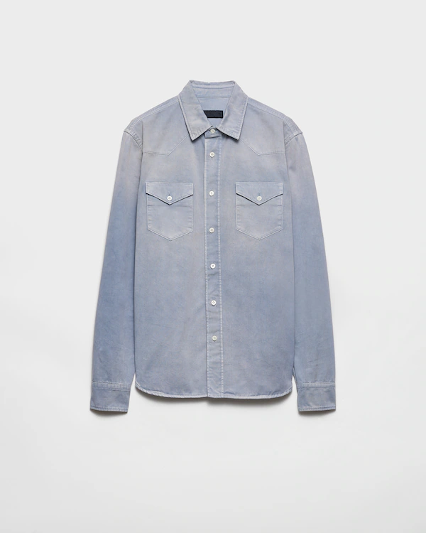 Camicia in gabardine Camicia in gabardine