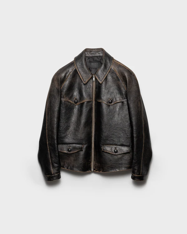 Giacca in pelle