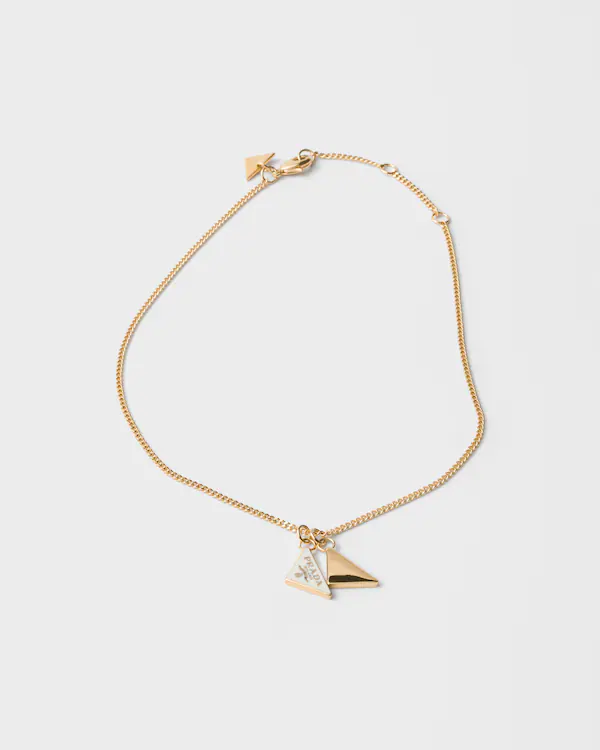 Collana in metallo smaltato