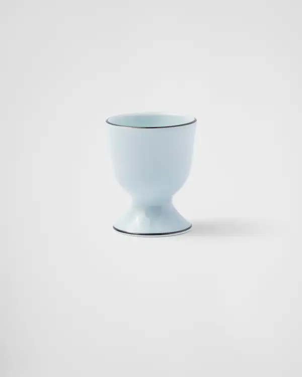 Set di due tazze per uova in porcellana - Celadon