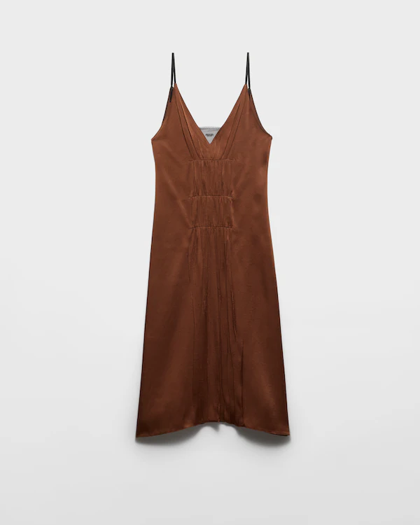 Vestito in crepe di seta