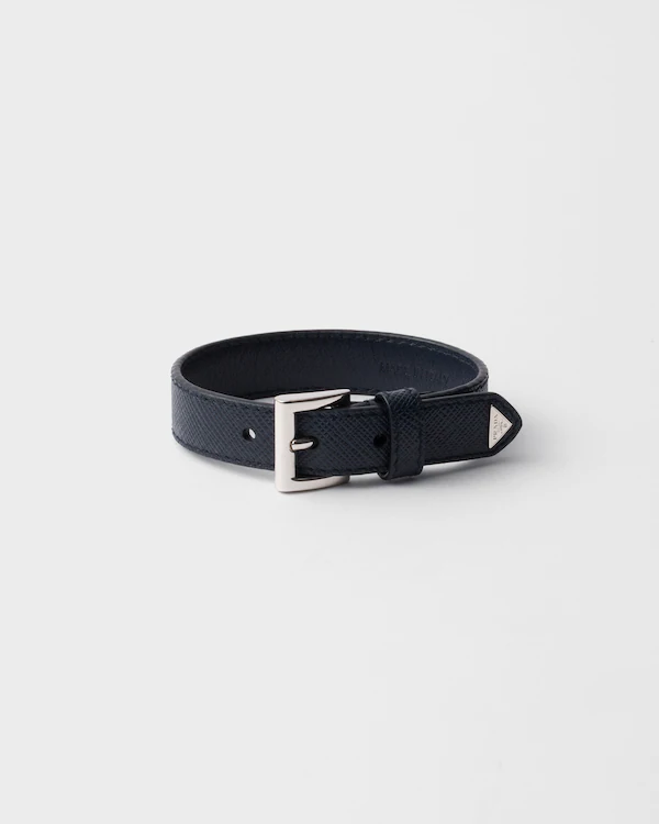 Bracciale in pelle Saffiano