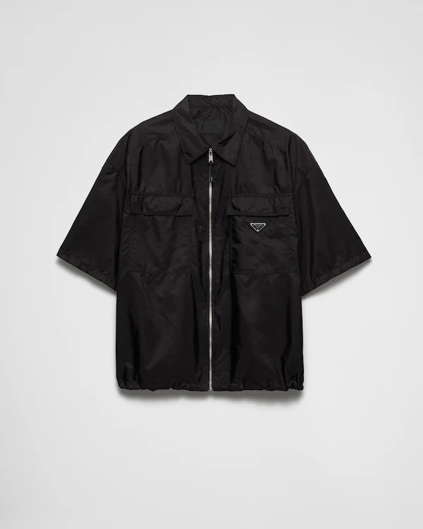 Camicia corta in Re-Nylon leggero