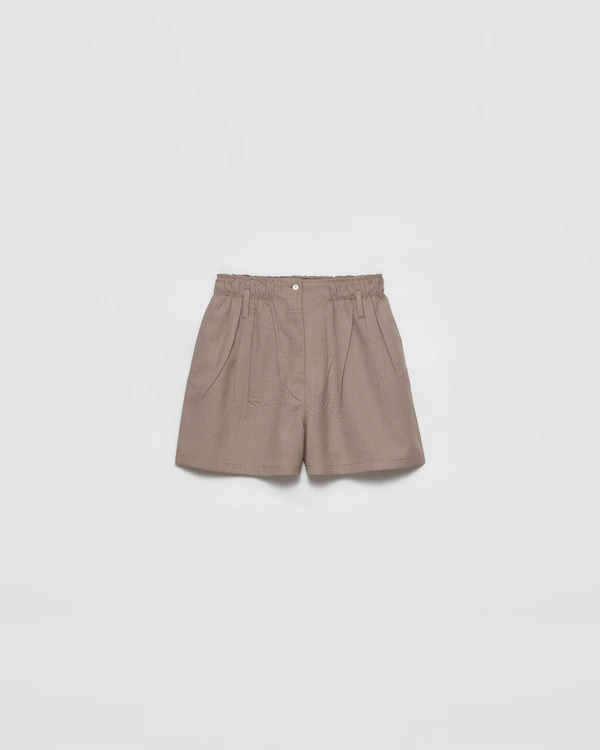 Pantaloni in lana mohair