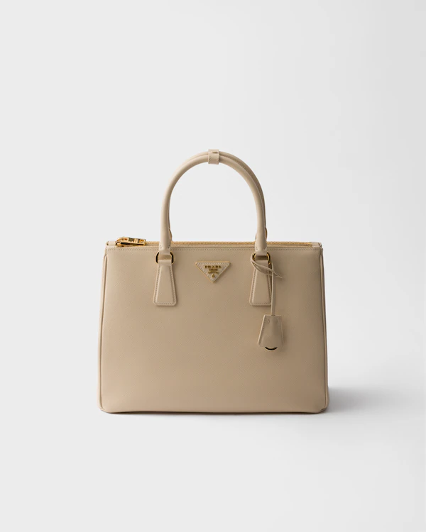 Borsa grande in pelle Saffiano Prada Galleria