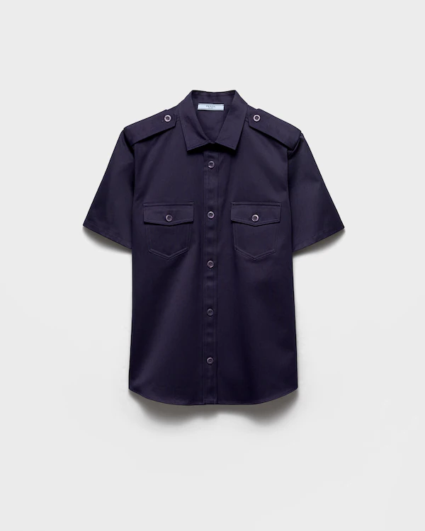 Camicia chino a maniche corte Camicia chino a maniche corte