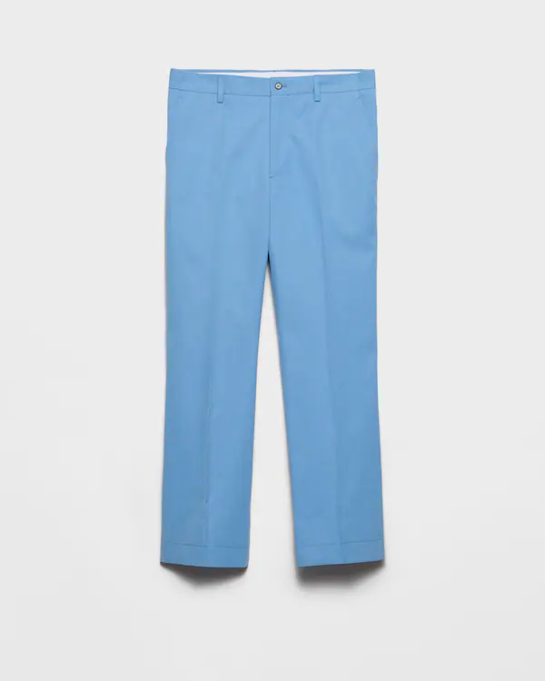 Pantaloni in popeline
