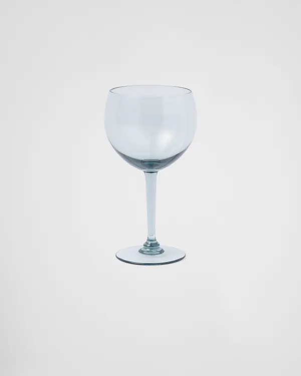 Set di due bicchieri da vino in cristallo - New York