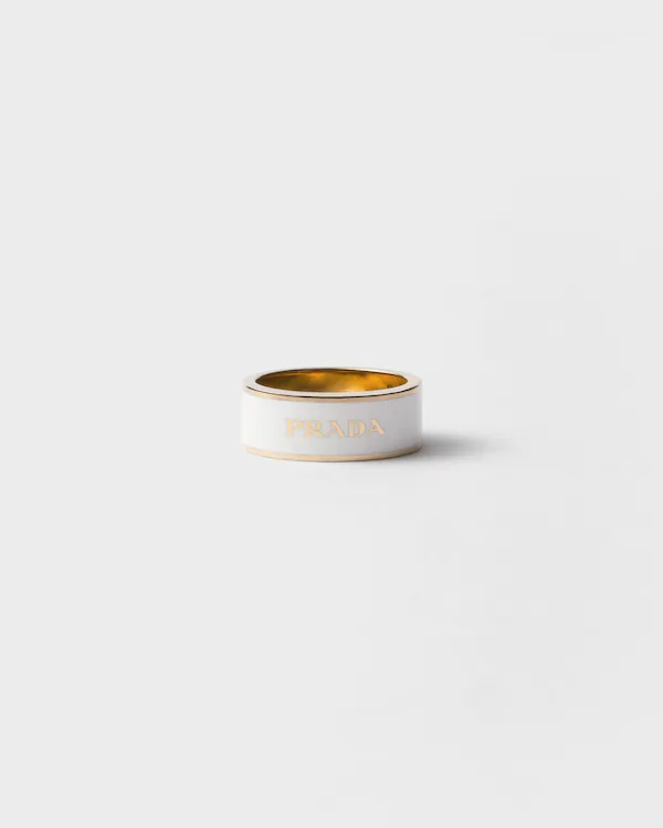 Anello in metallo smaltato