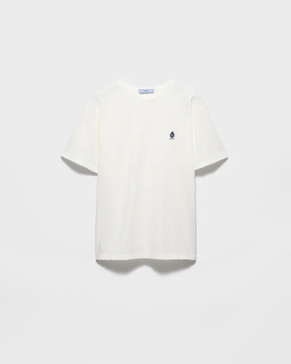 T-shirt in jersey tintato