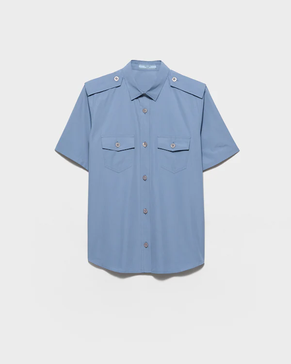 Camicia in popeline di cotone